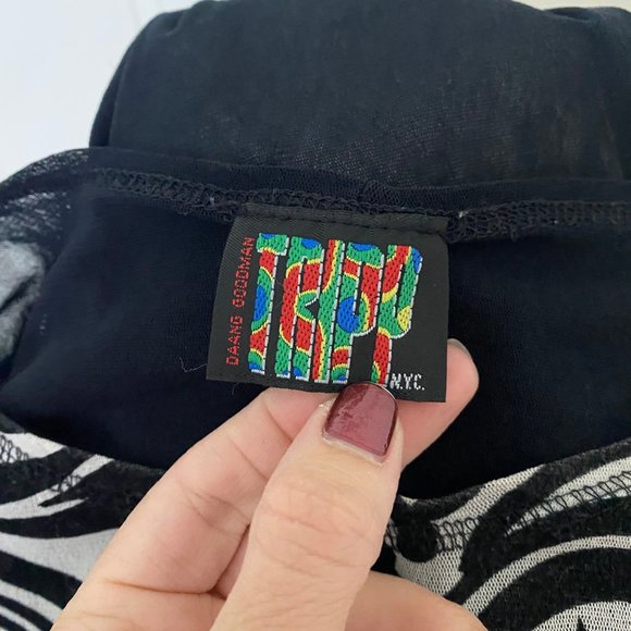 Tripp NYC Daang Goodman Vintage Y2K Bodycon Dress - Picture 5 of 10